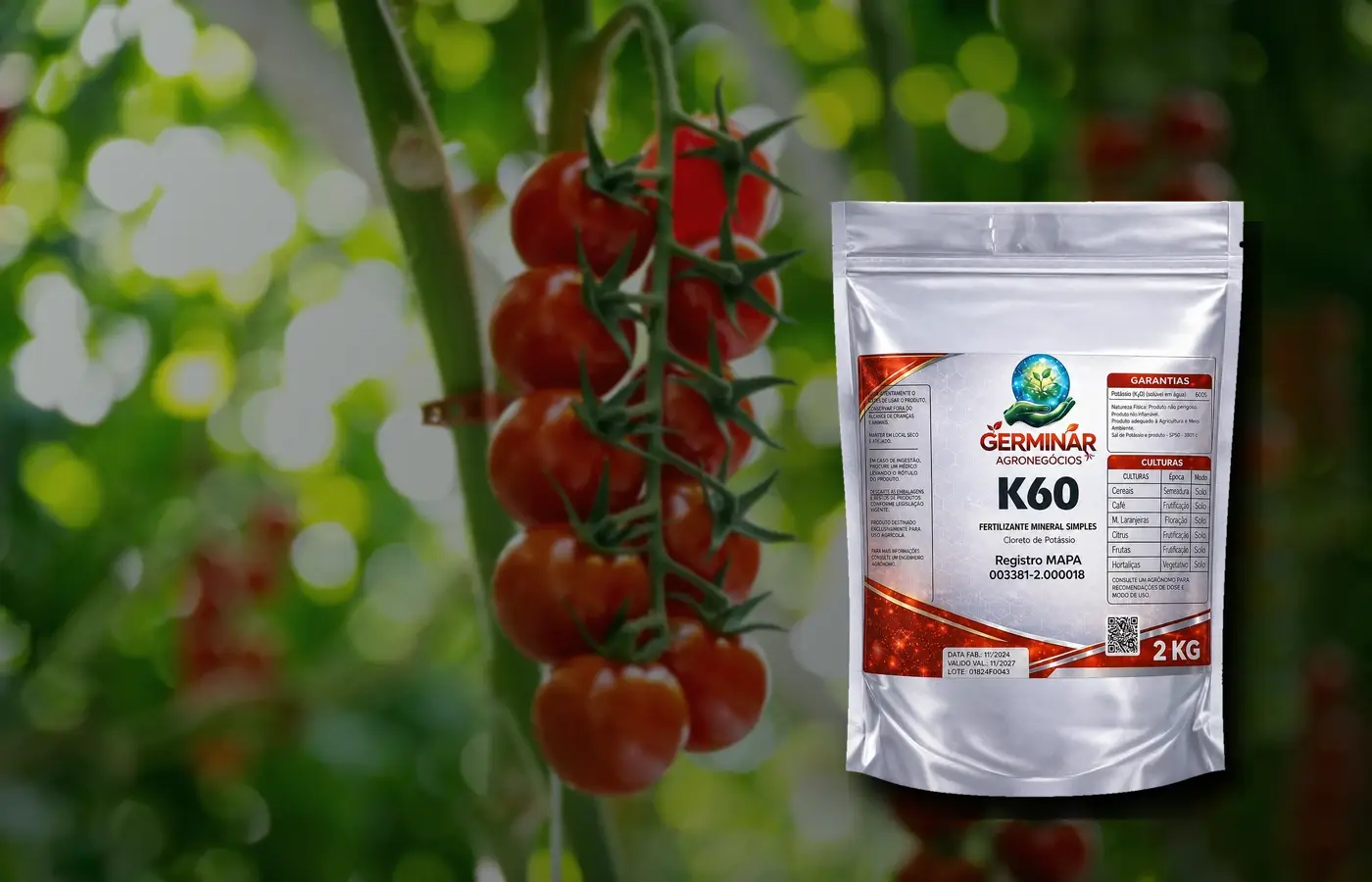 K60 Germinar Agroneg&oacute;cios